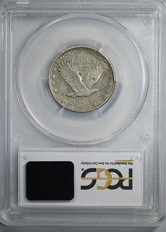 1918/7-S Standing Liberty Quarter 25C PCGS XF45 CAC
