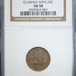 1857 Flying Eagle Cent 1C NGC AU58 - Reverse Die Clash with 25C FS-901 S-8