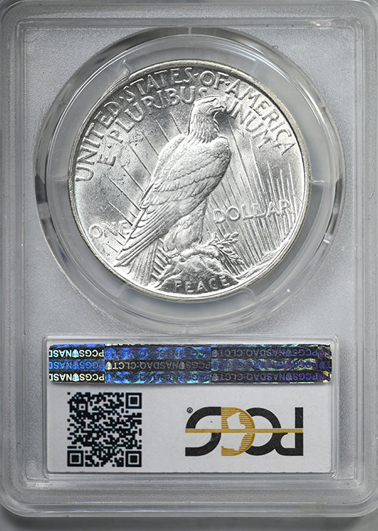 1927-D Peace Dollar $1 PCGS MS62