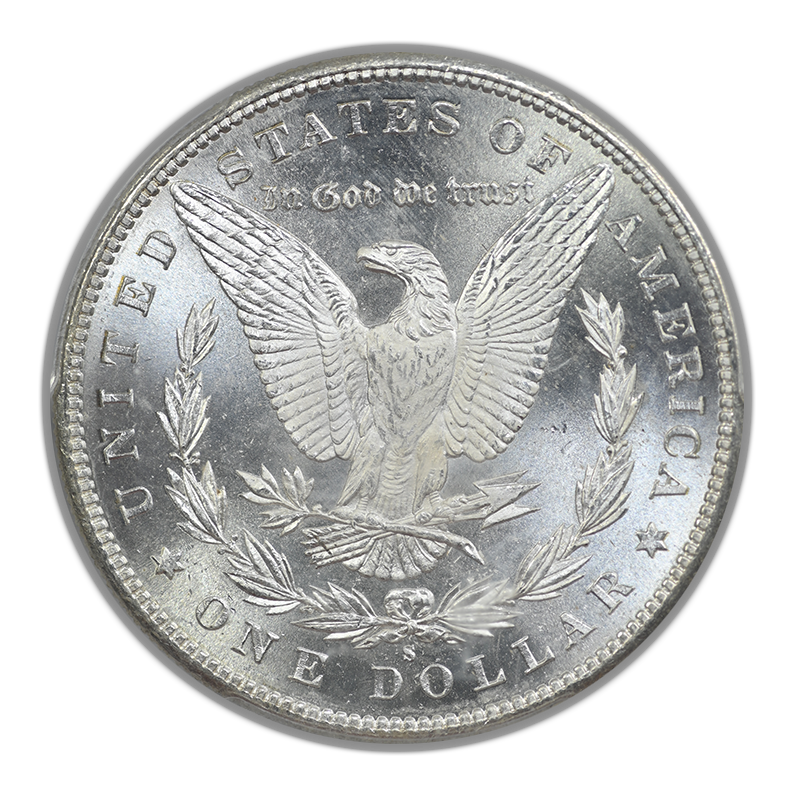 1885-S Morgan Dollar $1 PCGS MS64