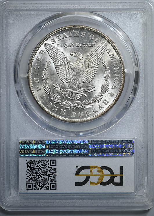 1892 Morgan Dollar $1 PCGS MS62 Reverse Slab