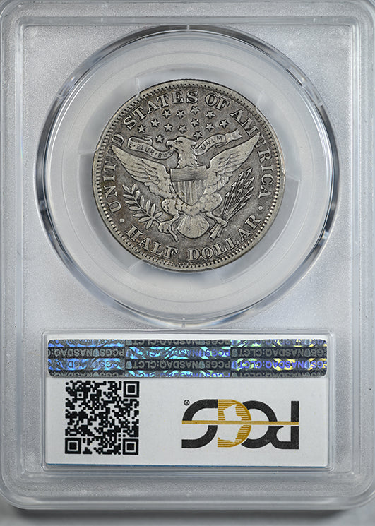 1893 Barber Half Dollar 50C PCGS VF25