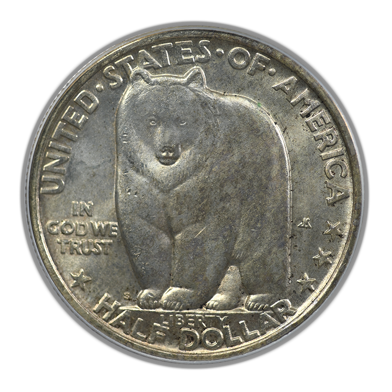 1936-S Bay Bridge Classic Commemorative Half Dollar 50C PCGS MS64 OGH