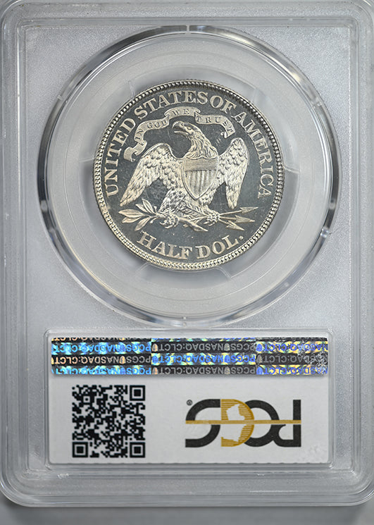 1888 Proof Liberty Seated Half Dollar 50C PCGS PR63