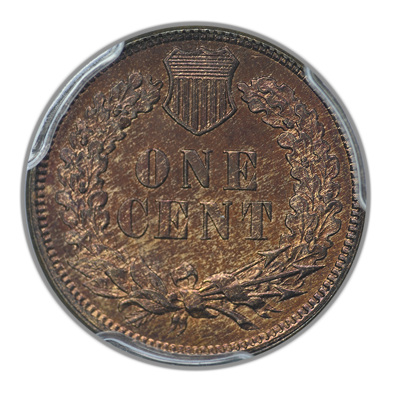 1878 Indian Head Cent 1C PCGS MS64RB