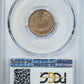 1860 Indian Head Cent 1C PCGS MS62 CAC - Pointed Bust