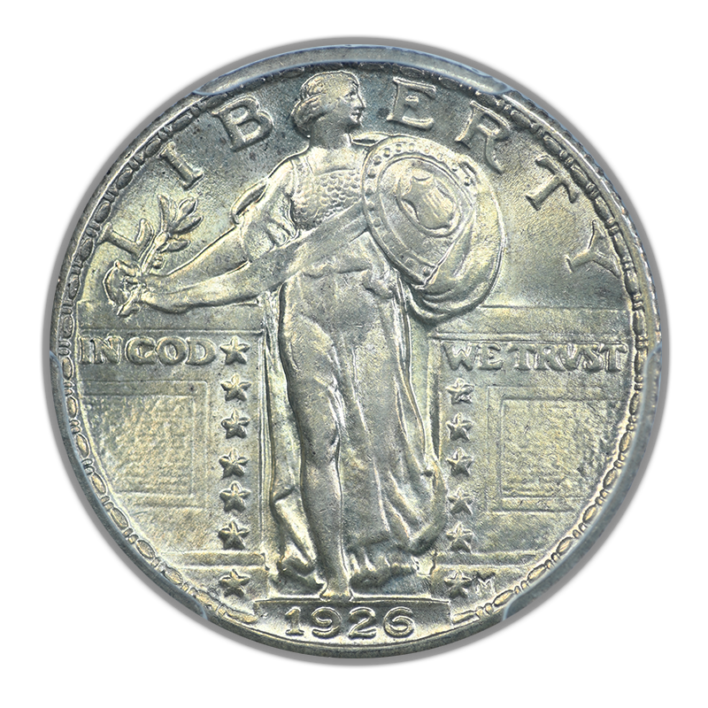 1926 Standing Liberty Quarter 25C PCGS MS64