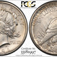 1921 Peace Dollar $1 PCGS MS63