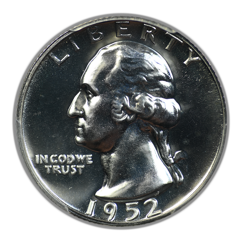 1952 Proof Washington Quarter 25C PCGS PR67 - "Superbird" FS-901