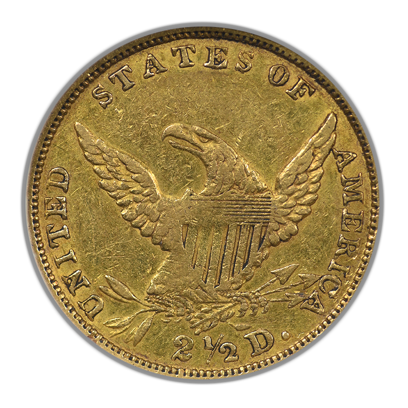 1835 Classic Head Gold Quarter Eagle $2.50 NGC XF40