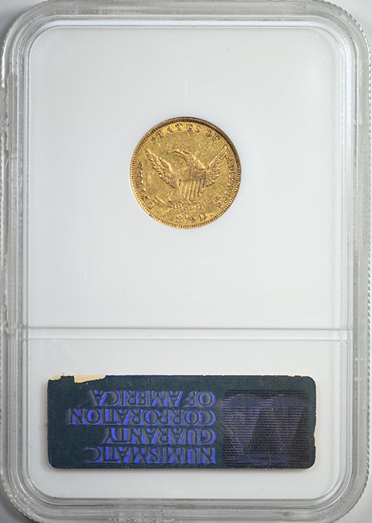 1835 Classic Head Gold Quarter Eagle $2.50 NGC XF40