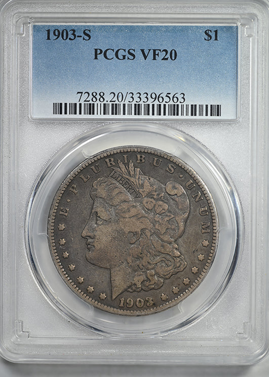 1903-S Morgan Dollar $1 PCGS VF20