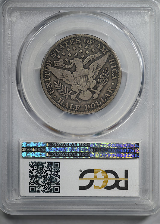1915 Barber Half Dollar 50C PCGS F12 CAC