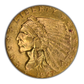 1927 Indian Head Gold Quarter Eagle $2.50 NGC MS63 CAC