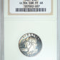 1961 Proof Washington Quarter 25C NGC PF68 Ultra Cameo - TONED!