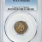 1888 Indian Head Cent 1C PCGS MS63BN - TONED!