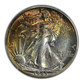 1943-D Walking Liberty Half Dollar 50C PCGS AU58 CAC - TONED!