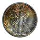 1943-D Walking Liberty Half Dollar 50C PCGS AU58 CAC - TONED!