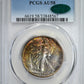 1943-D Walking Liberty Half Dollar 50C PCGS AU58 CAC - TONED!