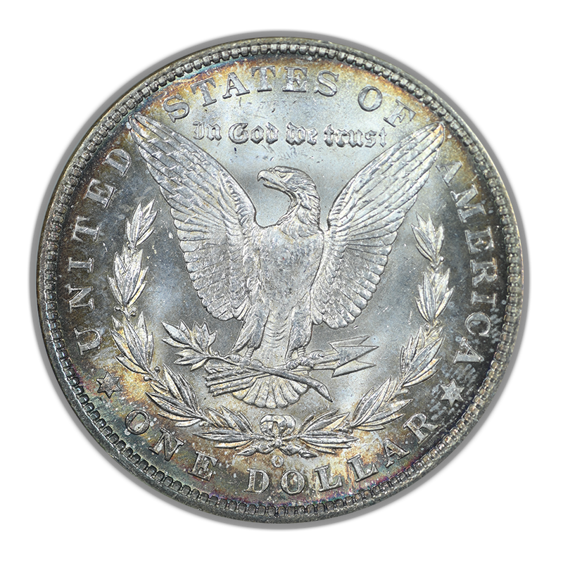 1904-O Morgan Dollar $1 NGC MS64 CAC - TONED!