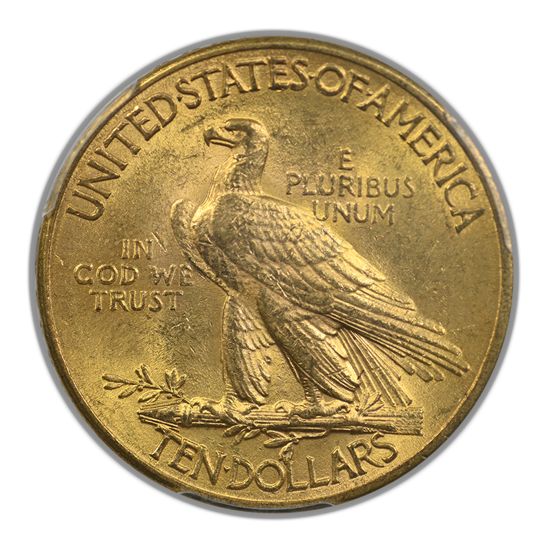 1912 Indian Head Gold Eagle $10 PCGS MS63