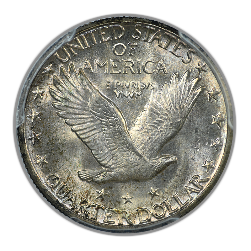 1928-S Standing Liberty Quarter 25C PCGS MS66