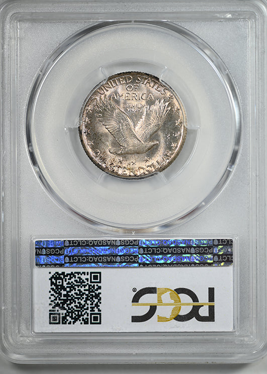 1928-S Standing Liberty Quarter 25C PCGS MS66