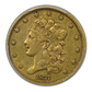 1837 Classic Head Gold Half Eagle $5 PCGS VF30