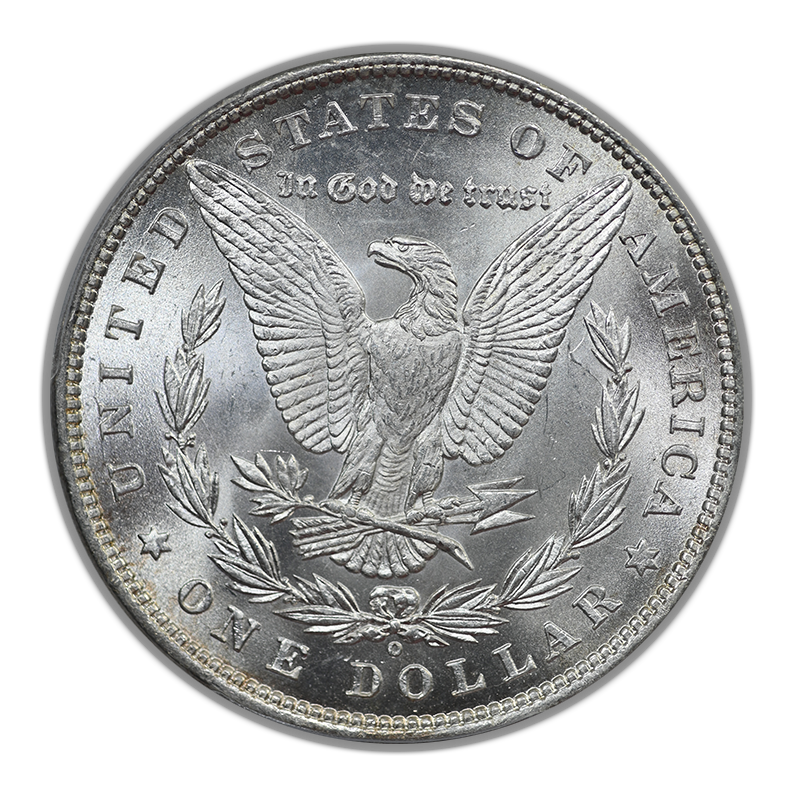 1880-O Morgan Dollar $1 PCGS MS64