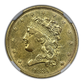 1834 Classic Head Gold Half Eagle $5 NGC AU55 - Plain 4
