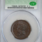 1851 Braided Hair Liberty Head Large Cent 1C CAC MS65BN Obverse Slab