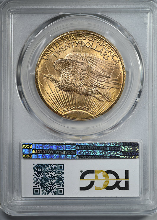 1928 Saint Gaudens Gold Double Eagle $20 PCGS MS65