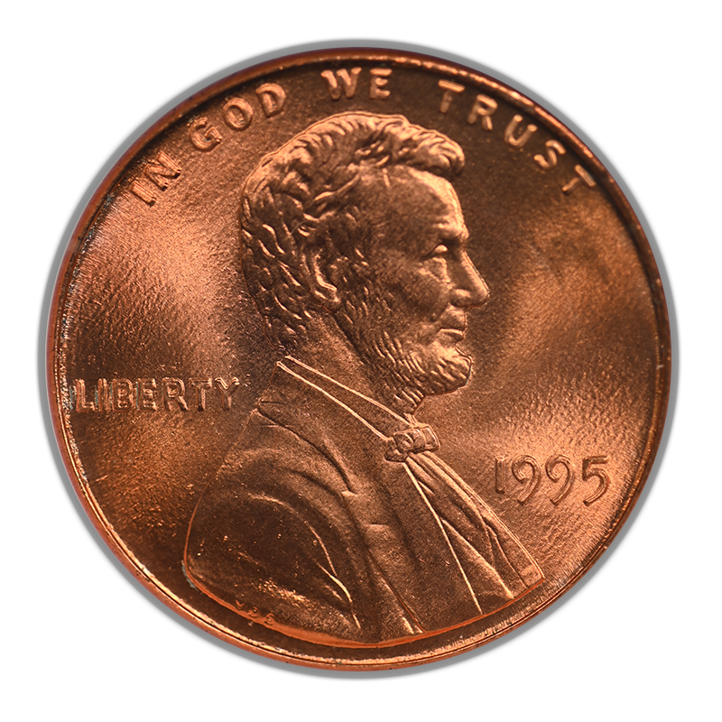 1995 Doubled Die Obverse Lincoln Memorial Cent 1C NGC MS67RD CAC DDO