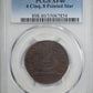 1787 Fugio Cent 1C 4 Cinq, 8 Pointed Star PCGS XF40