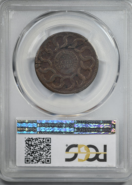 1787 Fugio Cent 1C 4 Cinq, 8 Pointed Star PCGS XF40