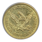 1853-C Liberty Head Gold Half Eagle $5 PCGS AU53 - CHARLOTTE GOLD!
