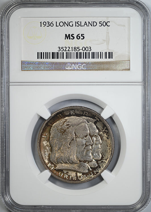 1936 Long Island Classic Commemorative Half Dollar 50C NGC MS65