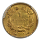 1855 Type 2 Indian Princess Head Gold Dollar G$1 PCGS AU58