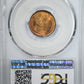 1909 VDB Lincoln Wheat Cent 1C PCGS MS67RB - TONED!
