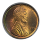 1909 VDB Lincoln Wheat Cent 1C PCGS MS67RB - TONED!
