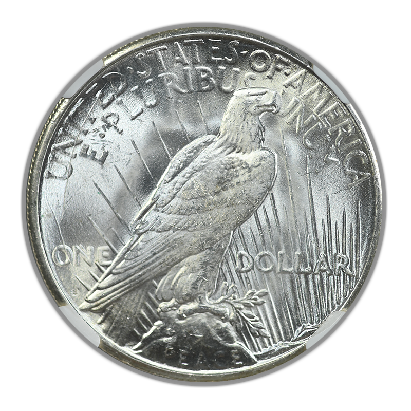 1925-S Peace Dollar $1 NGC MS63