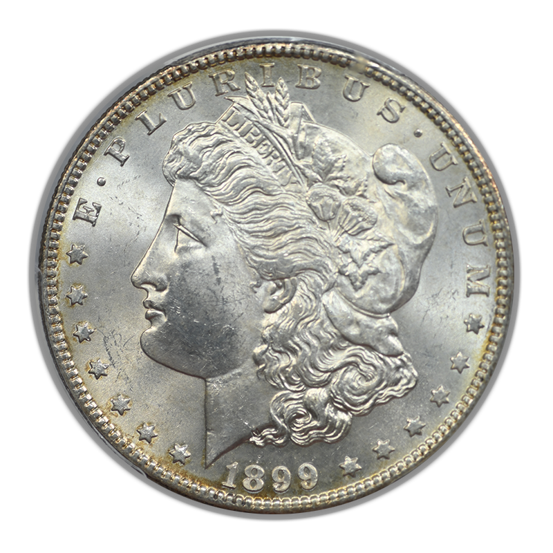 1899-S Morgan Dollar $1 PCGS MS62