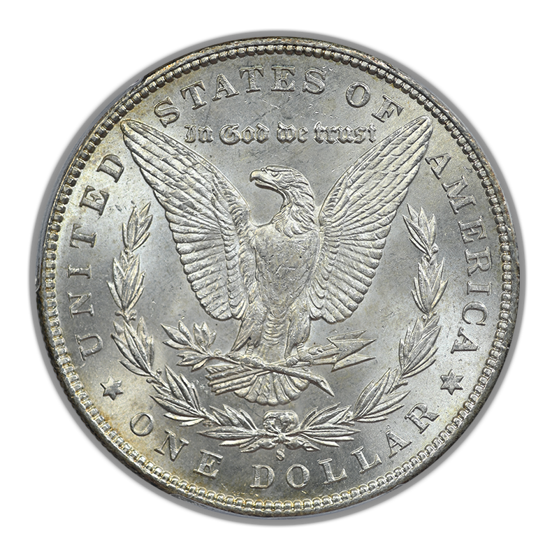 1899-S Morgan Dollar $1 PCGS MS62