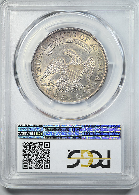 1811 Capped Bust Half Dollar 50C PCGS AU55 - Small 8