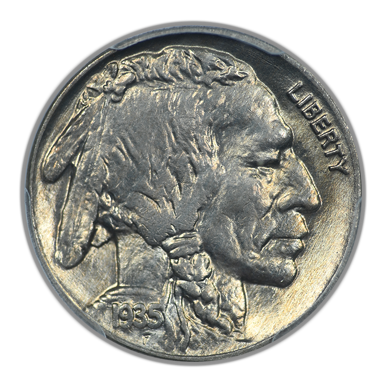 1935 Buffalo Nickel 5C PCGS MS66 CAC