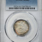 1891 Liberty Seated Quarter 25C PCGS MS63 - TONED!
