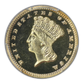 1885 Proof Type 3 Indian Princess Head Gold Dollar G$1 PCGS PR66DCAM Deep Cameo