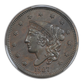 1837 Coronet Head Large Cent 1C PCGS MS63BN - Head of 1838