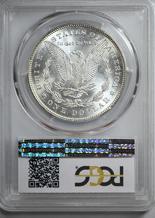 1878 7/8TF Morgan Dollar $1 PCGS MS62 - Strong