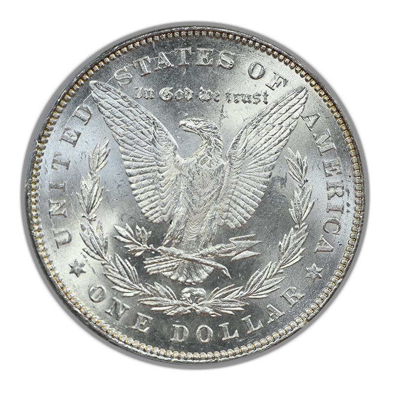 1878 7/8TF Morgan Dollar $1 PCGS MS62 - Strong